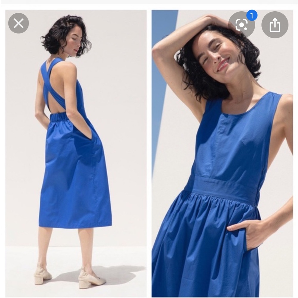 Everlane crossback dress